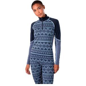KARI TRAA Malia - Size XL - long sleeve base layer Royal Blue